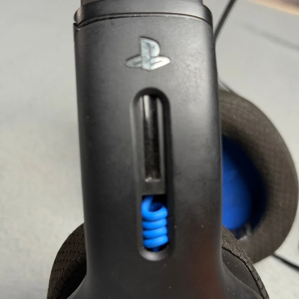 PDP LVL50 Wired Stereo Gaming Headset for PS4 PS5 Black 051-099 Audio Only